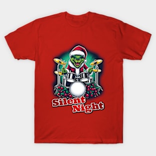 Silent night grinch T-Shirt
